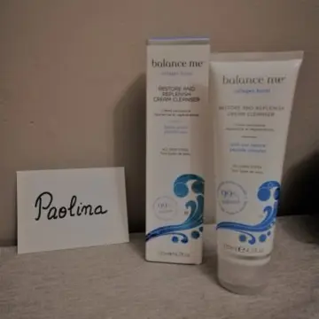 Restore and replenish cream cleanser, Balance me