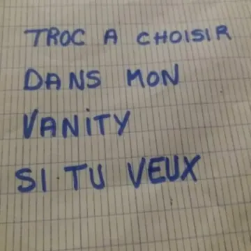 Troc a choisir, Inconnue