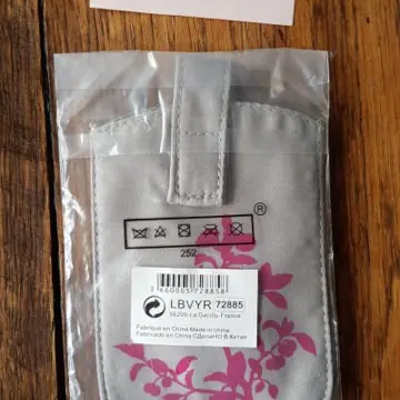 Housse portable grise & rose, Yves Rocher