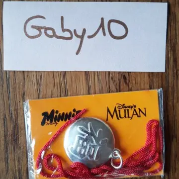 Collier pendentif mulan, Disney