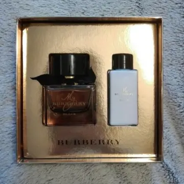 Coffret parfum 50 ml + lait corps My burberry black, Burberry