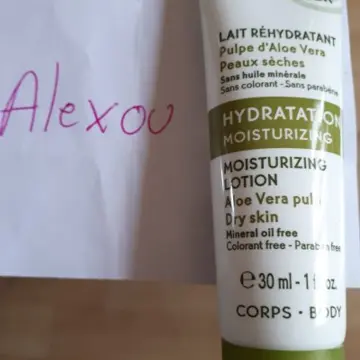 Lait réhydratant pulpe d'aloe vera, Yves Rocher