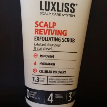 Exfoliant doux pour cuir chevelu, Luxliss