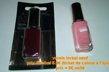 2 vernis loréal neuf, L'Oréal