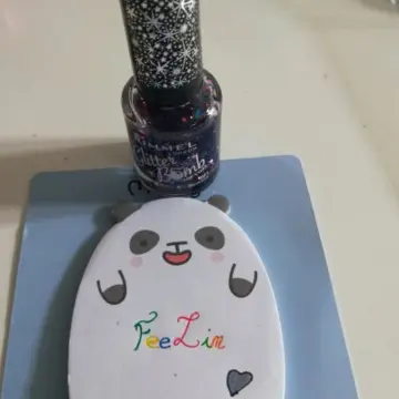 Vernis "Glitter bomb" top coat, Rimmel