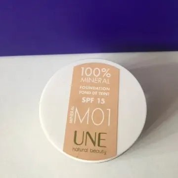 Fond de teint mineral, UNE Beauty