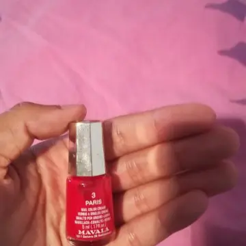 vernis rouge, Mavala