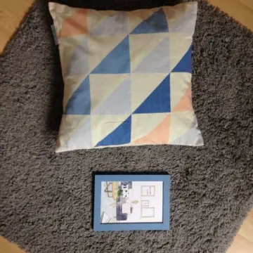Housse de coussin et cadre, My Little Corner
