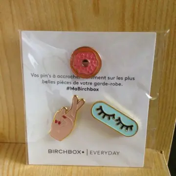 3 Pin's, Birchbox