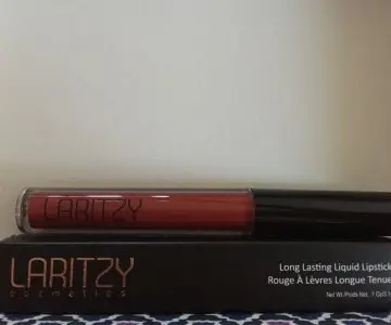 Long lasting liquid lipstick, Laritzy cosmetics