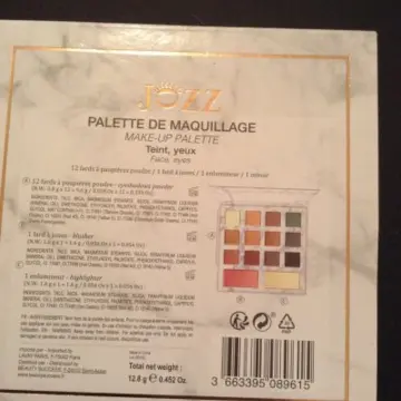 Palette teint et yeux, Jozz