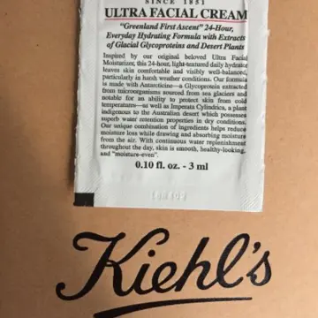 Ultra facial cream, Khiels