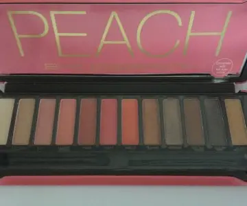 Palette peach, BYS maquillage