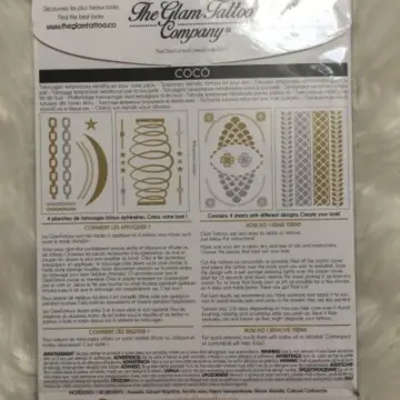 Tatouages éphémères, The Glam Tattoo Company