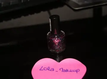 Vernis à ongles pailleté, Claire's