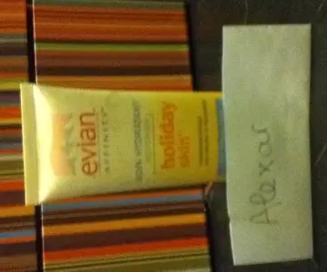 soin hydratant holiday skin, Evian