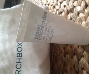 Crème de jour, Blanc Cachemire