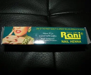 Henné pour les ongles, Rani