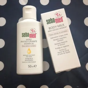 Kit huile physo lavante + lait anti dessechement, Sebamed