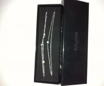 Collier perles Swarovski, Kérastase