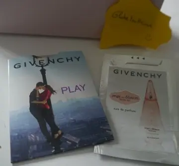 Echantillons Givenchy, Givenchy