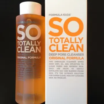So totally clean (nettoyant) Formula 10.0.6, Formula X