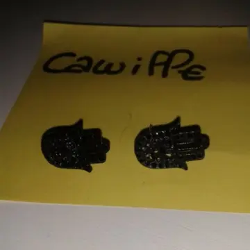 boucles d'oreilles main de fatma, Inconnue