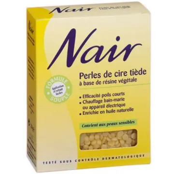Perles de cire tiède, Nair