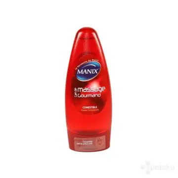 Gel de massage gourmand, Manix