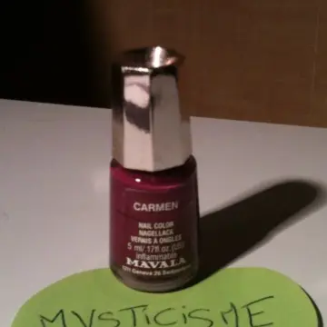 vernis rose, Mavala