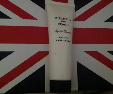 Luxury hand cream, Mitchell and Peach