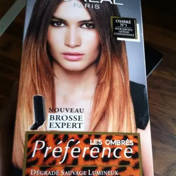 Ombre hair tie and dye, L'Oréal