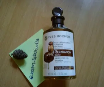 Huile réparatrice cheveux, Yves Rocher