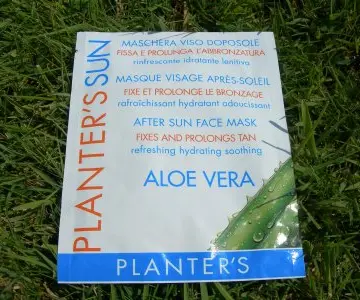Masque visage après soleil, Planter's
