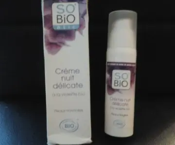 creme nuit delicate violette so bio etic, SO'BiO étic