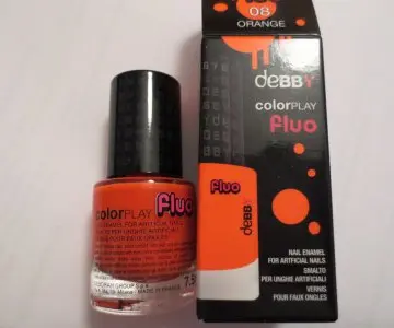 vernis fluo colorplay orange, DEBBY