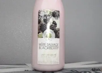Lait pour le corp à la mure, Yves Rocher