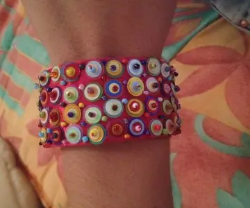Bracelet perles Multicolors, Inconnue