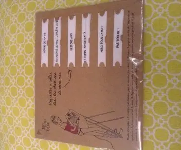 Étiquettes a coller dans les chemises, My Little Box