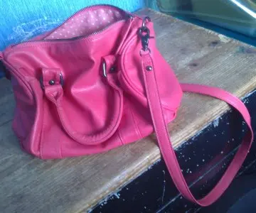 petit sac rose saumon, Etam