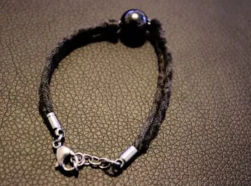 Bracelet perle noire valeur 20€, Inconnue