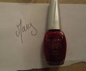 vernis rouge, Colorama