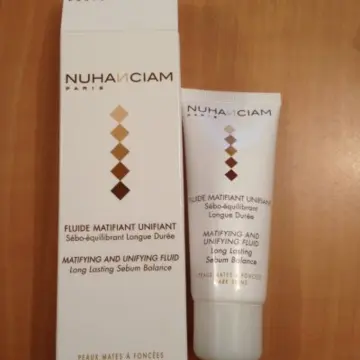 Fluide matifiant unifiant sébo équilibrant longu, Nuhanciam