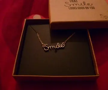 Collier Smile Doré, My Little Box
