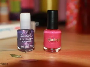 Lot 2 vernis, Yves Rocher