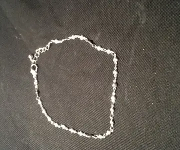 Bracelet ou Chaîne de Pieds avec Cœur, Claire's