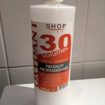 Oxydant 30 volumes, Shop line