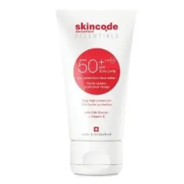 Fluide solaire protecteur visage 50+SPF, Skincode