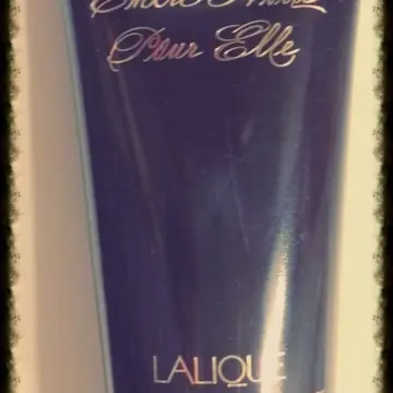 encre noire pour elle, Lalique