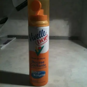 Mousse coiffante volume, Dop